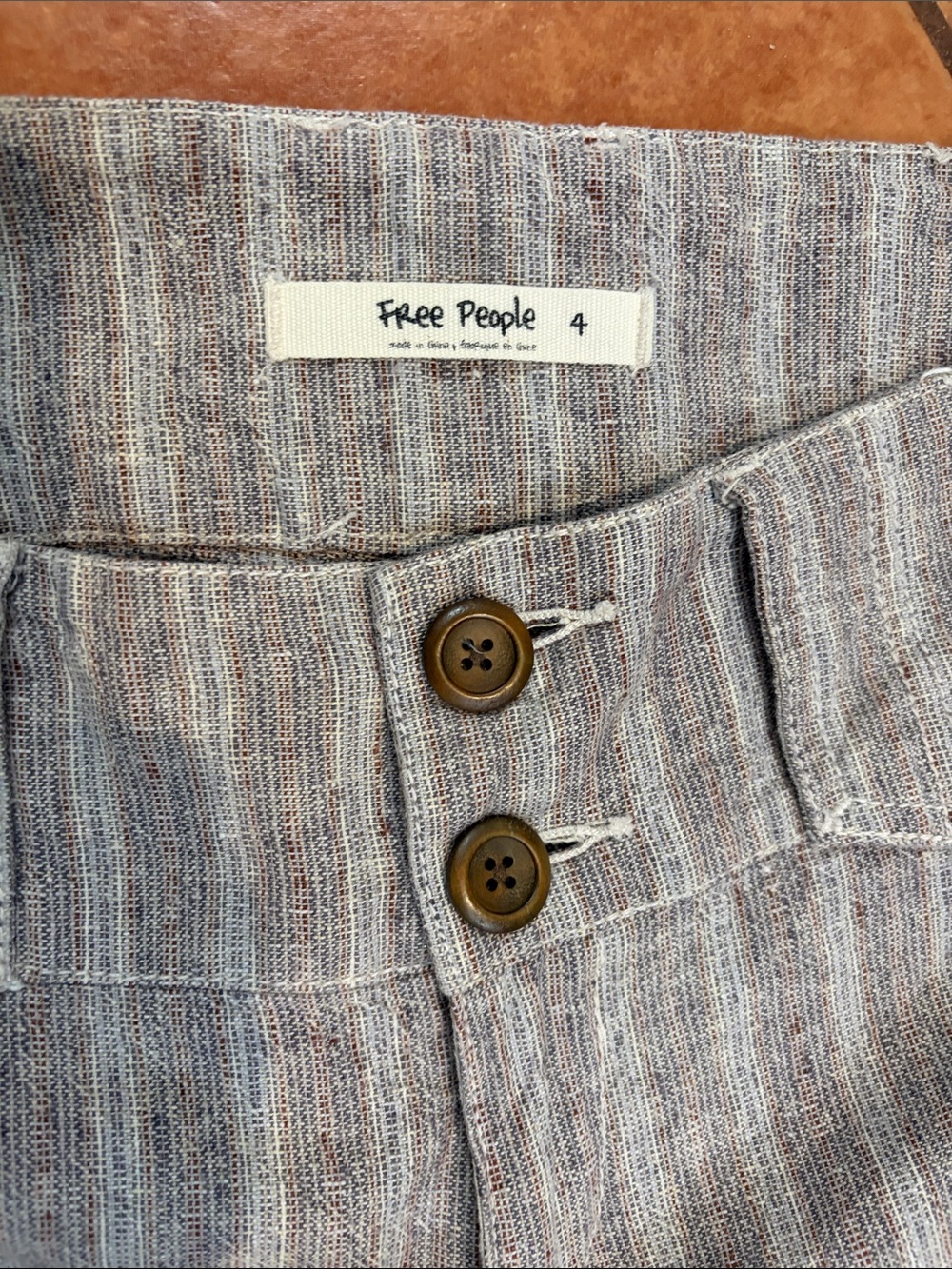 Free People linen pants